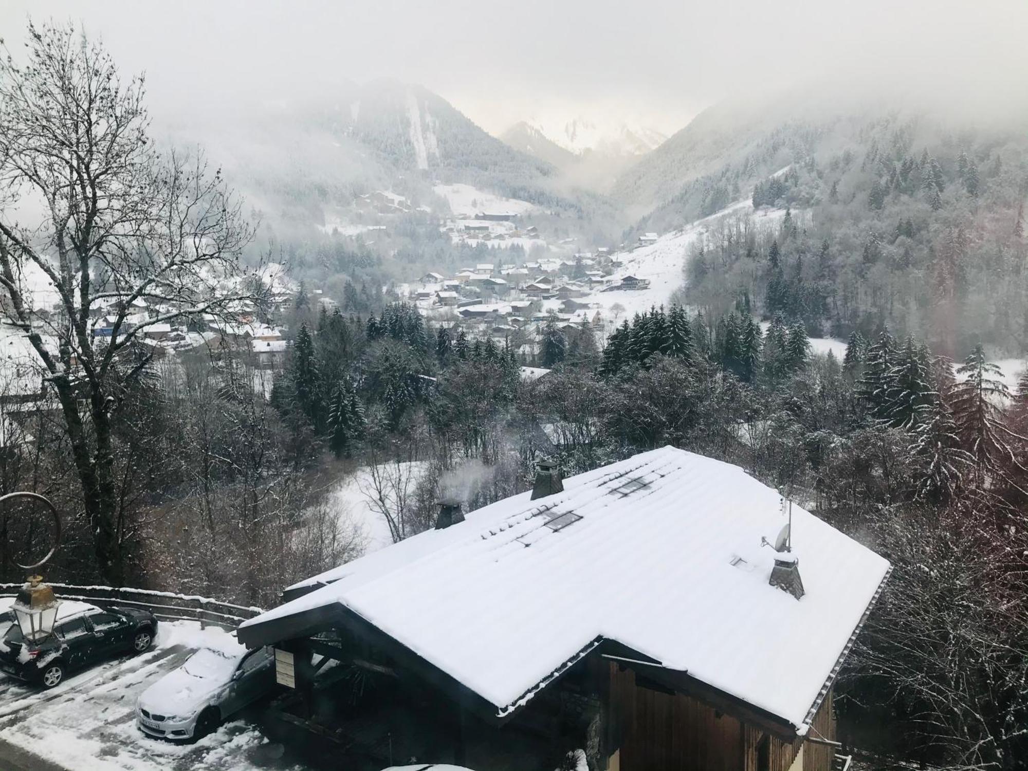 Chalet La Grande Vue Saint-Jean-dʼAulps 외부 사진