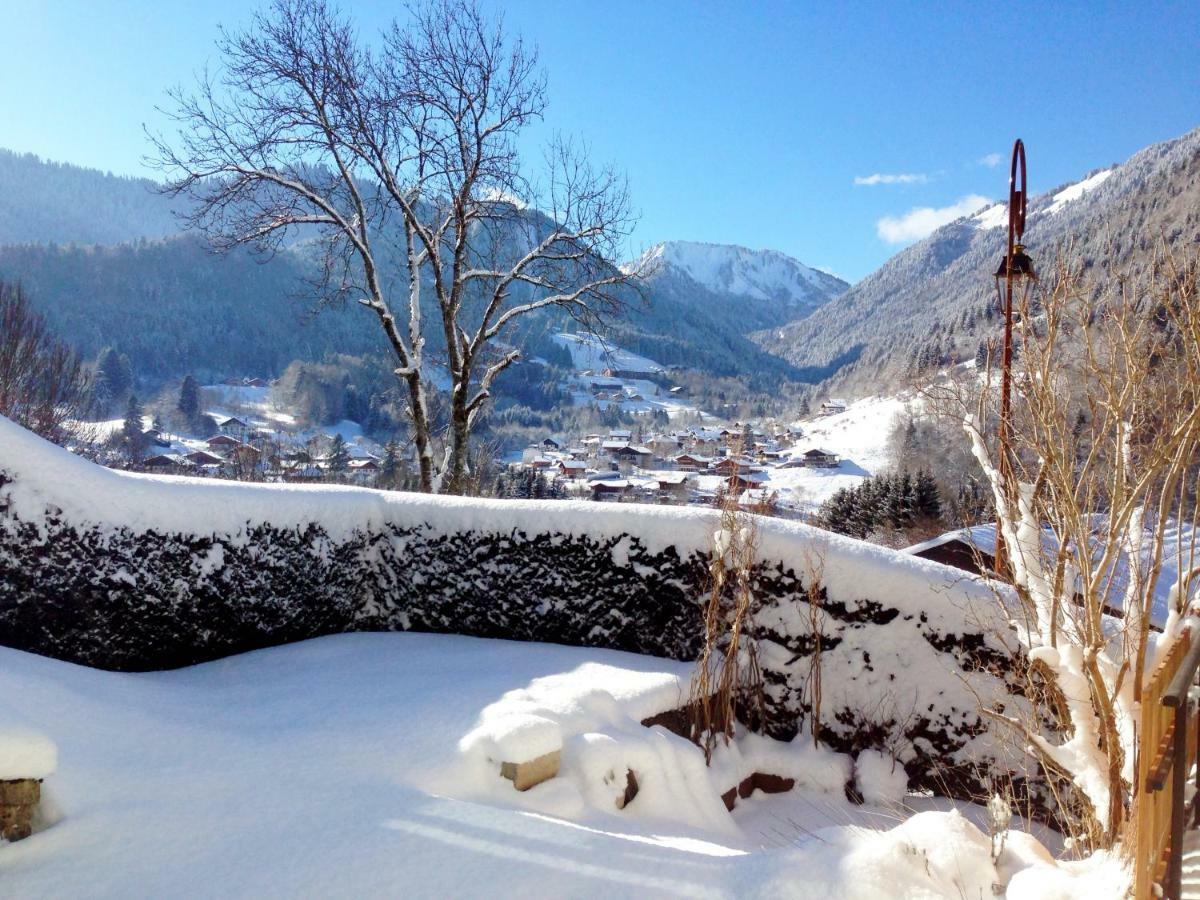 Chalet La Grande Vue Saint-Jean-dʼAulps 외부 사진